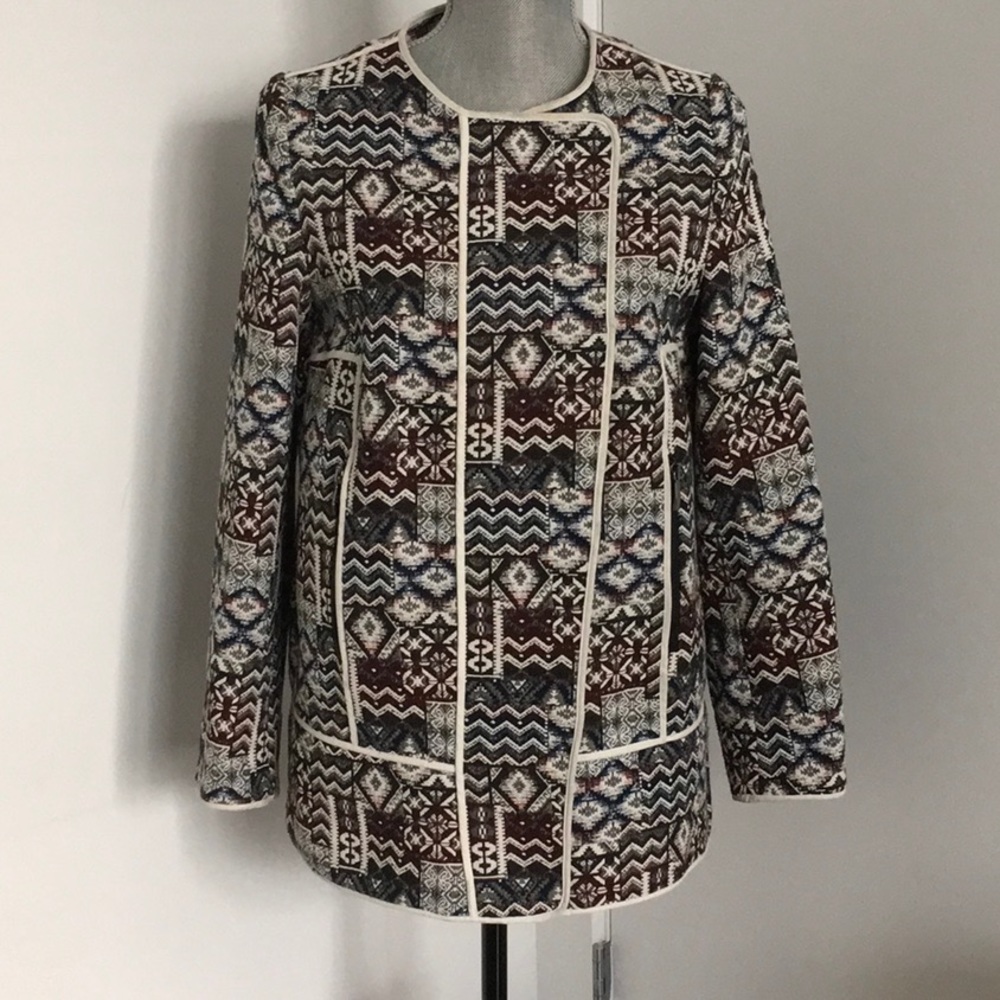 Zara Textile Jacket - Picture 6 of 6